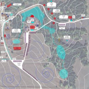 A conceptual plan for an Armagarden community design.